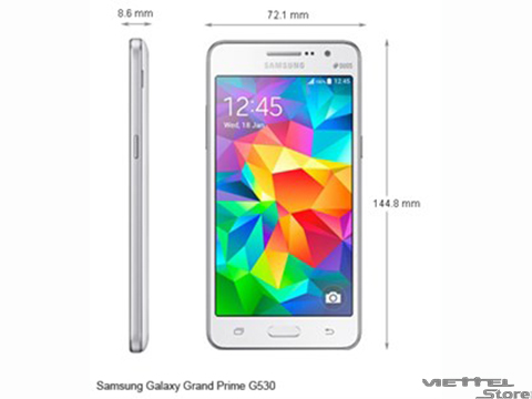 Samsung Galaxy Grand Prime - Smartphone chuyên chụp 